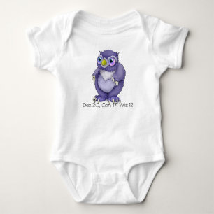 ベビーのOwlbearの乳児のボディスーツ ベビーボディスーツ