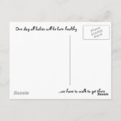 ベビーはがき ポストカード (裏面)