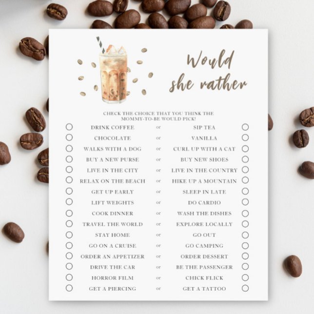 ベビーはアイスコーヒーを醸造している彼女はむしろ (クリエイターアップロード済み)