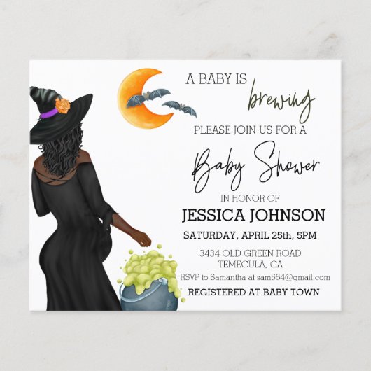 ベビーはアフリカ系アメリカ人の魔女を醸造している