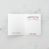 ベビーはキスのグリーティングカードから天国 カード (内部)