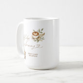 ベビーはコーヒーのマグカップを醸造している | コーヒパーソナライズされたー コーヒーマグカップ (正面左)