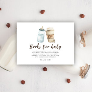 ベビーはコーヒーの本をベビーのために醸造している エンクロージャーカード
