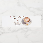 ベビーはコーヒーの赤ちゃんシャワーを醸造している ペットボトルラベル (シングルラベル)