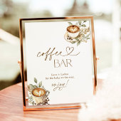 ベビーはコーヒーの醸造バーのサイン | コーヒーベビー ポスター