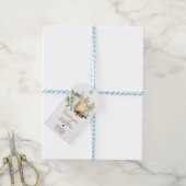 ベビーはコーヒーの醸造メッセージカード ギフトタグ (より糸付き)