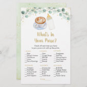 ベビーはコーヒーを醸造あなたの財布のゲームの中にあるものを (正面/裏面)