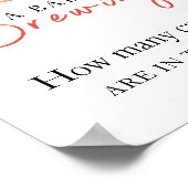 ベビーはコーヒーを醸造しているキャンディーの数 ポスター (角)