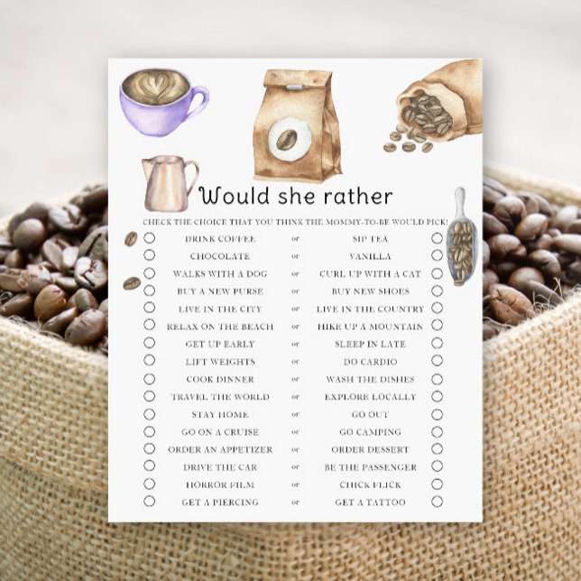 ベビーはコーヒーを醸造している彼女はむしろ (クリエイターアップロード済み)