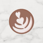 ベビーはコーヒーを醸造するブランチ赤ちゃんシャワー散水 コンフェッティ (スモール正面)