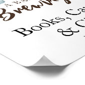 ベビーはコーヒー書籍のカードとギフトを醸造している ポスター (角)