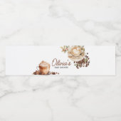 ベビーはコーヒー豆ベビーシャワーを醸造している ペットボトルラベル (シングルラベル)