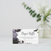 ベビーはゴシックハロウィンおむつラッフルを醸造する エンクロージャーカード (スタンド正面)