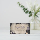 ベビーはゴシックハロウィンおむつラッフルを醸造する エンクロージャーカード (スタンド正面)