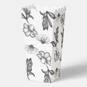 ベビーはゴシックフラワーベイビーシャワーポップコーンを醸造している フェイバーボックス (裏面)