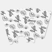 ベビーはゴシックフラワーベイビーシャワーポップコーンを醸造している フェイバーボックス (見開き)