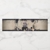 ベビーはゴシック様式のハロウィーンベイビーシャワーを醸造している ペットボトルラベル (シングルラベル)