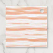 ベビーはハロウィンベイビーシャワーピーチを醸造している フェイバータグ (裏面)