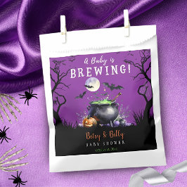 ベビーはハロウィーンの赤ちゃんシャワーを醸造している フェイバーバッグ