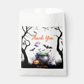 ベビーはハロウィーンの赤ちゃんシャワーを醸造している フェイバーバッグ (正面)