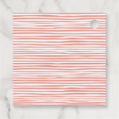 ベビーはハロウィーンの赤ちゃんシャワーピンクを醸造している フェイバータグ (裏面)