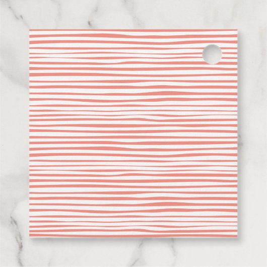 ベビーはハロウィーンの赤ちゃんシャワーピンクを醸造している フェイバータグ (裏面)