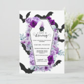 ベビーはハロウィーンベビーシャワーを醸造している 招待状 (スタンド正面)