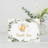 ベビーはビールの緑を醸造してくれてありがとう サンキューカード (スタンド正面)