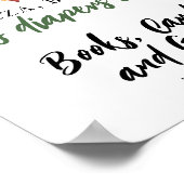 ベビーはビールを醸造している書籍カード&ギフト ポスター (角)