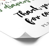 ベビーはビールを醸造している来ありがとう ポスター (角)