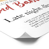 ベビーはビールを醸造している深夜おむつゲーム ポスター (角)