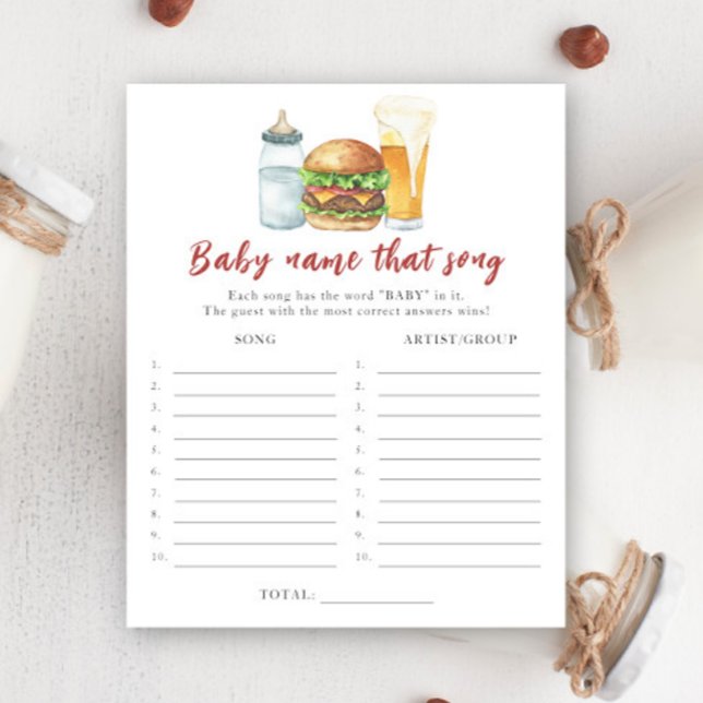 ベビーはビールを醸造している – その曲のゲームの名前 (クリエイターアップロード済み)