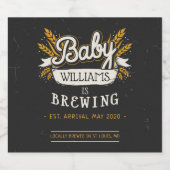 ベビーはビール醸造ラベル ビールラベル (シングルラベル)