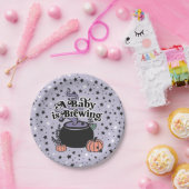 ベビーはブルーイングハロウィーン紙プレート ペーパープレート (パーティー)