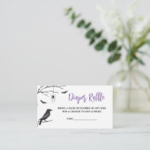 ベビーはブルーイングパープルウィッチベビーおむつラッフル エンクロージャーカード (スタンド正面)