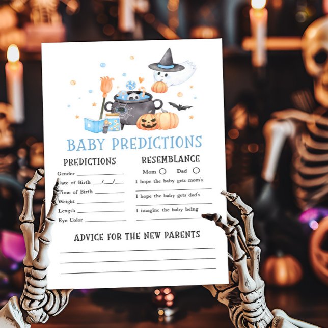 ベビーはブルーイング青ベビー予測ゲーム (Baby is Brewing Baby Shower Baby Predictions Game)