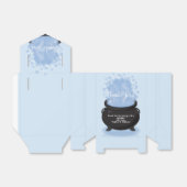 ベビーはブルーイング魔女の赤ちゃんシャワーゴシックブルー フェイバーボックス (折り畳みなし)