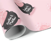 ベビーはブルーイング魔女シャワーゴシックピンクガール ラッピングペーパー (ロールコーナー)