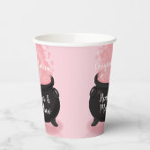 ベビーはブルーイング魔女シャワーゴシックピンクガール 紙コップ (左)