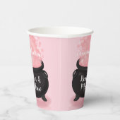 ベビーはブルーイング魔女シャワーゴシックピンクガール 紙コップ (右)