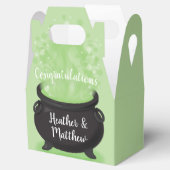 ベビーはブルーイング魔女シャワーハロウィーンキャルドロン フェイバーボックス (オープン)