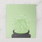 ベビーはブルーイング魔女シャワーハロウィーンキャルドロン プレイスカード (外部開封)