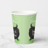 ベビーはブルーイング魔女シャワーハロウィーンキャルドロン 紙コップ (右)