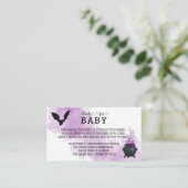 ベビーはブルーイング10月ベビーブックリクエストカード エンクロージャーカード (スタンド正面)