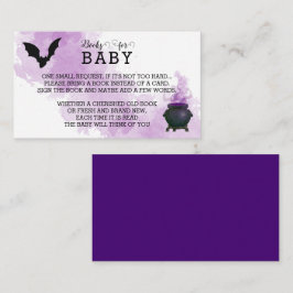 ベビーはブルーイング10月ベビーブックリクエストカード エンクロージャーカード