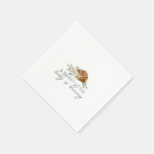 ベビーはブルーイング – ペストリー&ブティー スタンダードカクテルナプキン (角)