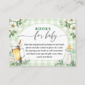 ベビーはベビーのための赤ちゃんシャワーのビールブックを醸造している エンクロージャーカード (正面)