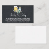 ベビーはベビーのための赤ちゃんシャワーブックを醸造している 名刺 (正面/裏面)