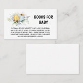 ベビーはベビーのための赤ちゃんシャワーブックを醸造している 名刺 (正面/裏面)