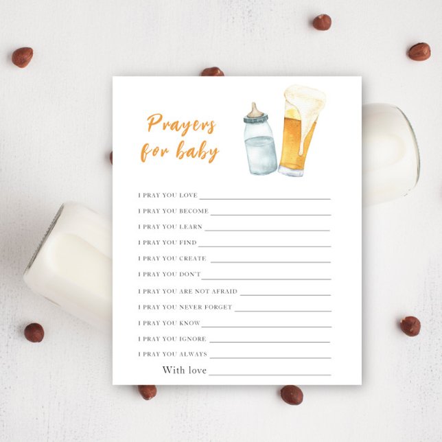 ベビーはベビー用のビール祈りの言葉を醸造している (クリエイターアップロード済み)